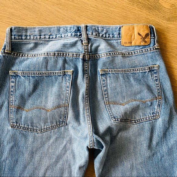 AEO American Eagle Slim Straight Denim Jeans 30/34 - Picture 6 of 10
